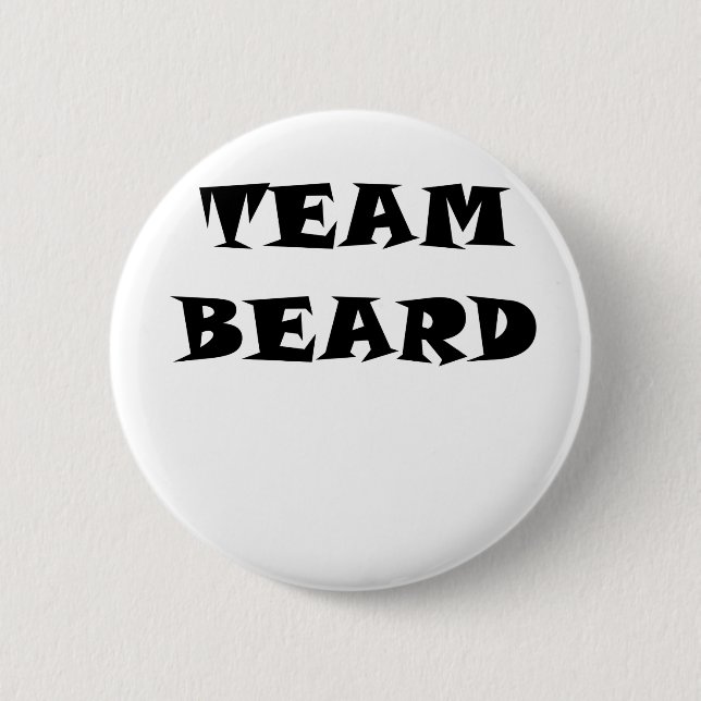 Chapa Redonda De 5 Cm Barba del equipo (Anverso)
