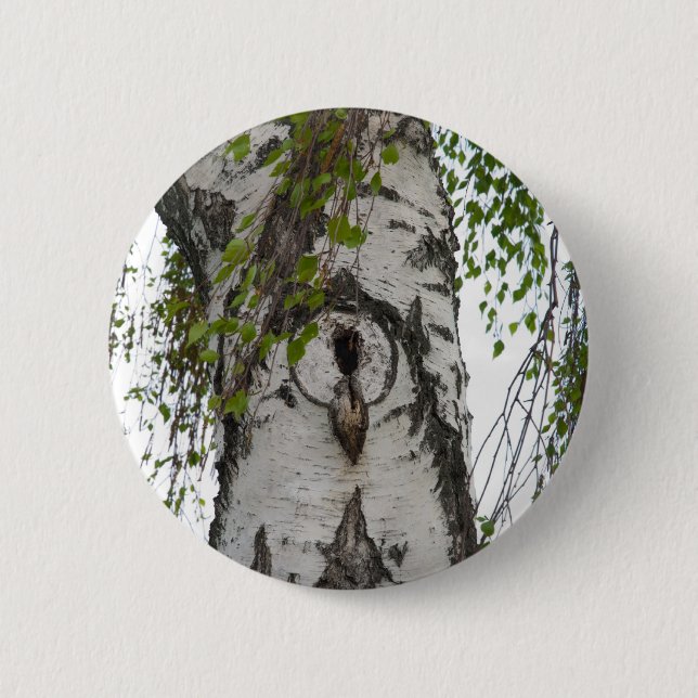 CHAPA REDONDA DE 5 CM BARK TREE (Anverso)