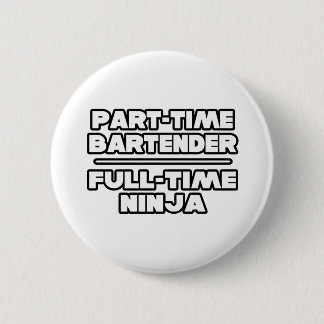 Chapa Redonda De 5 Cm Bartender/Ninja