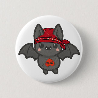 Chapa Redonda De 5 Cm Bat to the Bone Button