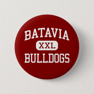 Chapa Redonda De 5 Cm Batavia - bulldoges - alta - Batavia Illinois