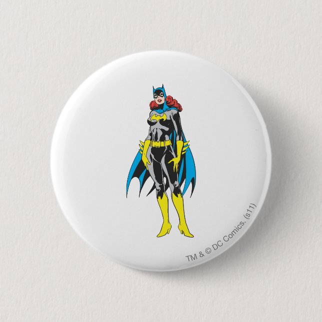 Chapa Redonda De 5 Cm Batgirl Stands (Anverso)