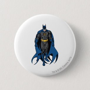 Chapa Redonda De 5 Cm Batman Classic Stance