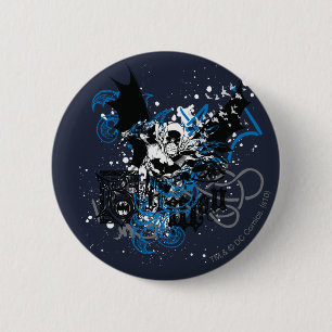 Chapa Redonda De 5 Cm Batman con colección Knotwork