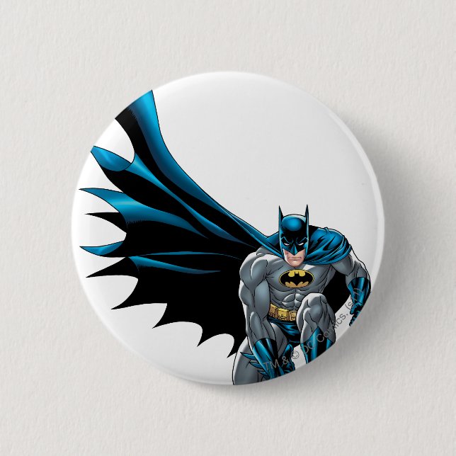Chapa Redonda De 5 Cm Batman Crouches (Anverso)