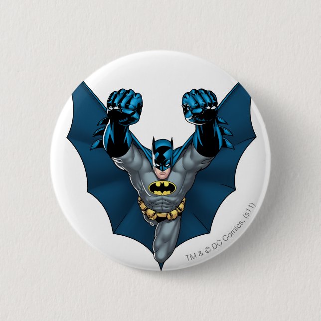 Chapa Redonda De 5 Cm Batman Stands (Anverso)