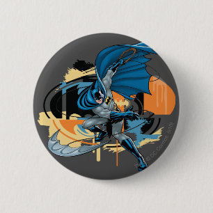 Chapa Redonda De 5 Cm Batman Throw
