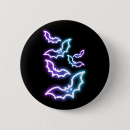 Chapa Redonda De 5 Cm Bats