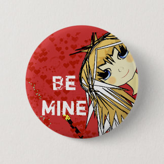 Chapa Redonda De 5 Cm Be Mine-Cute Chica