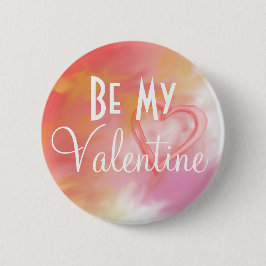 Chapa Redonda De 5 Cm Be my Valentine Pin