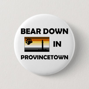 Chapa Redonda De 5 Cm Bear Down En Provincetown