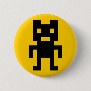 Chapa Redonda De 5 Cm BearVader