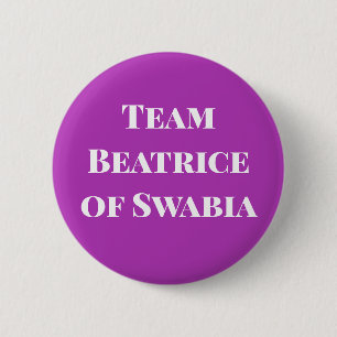 Chapa Redonda De 5 Cm Beatrice del equipo de Swabia, emperatriz sagrada 