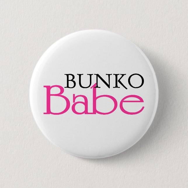 Chapa Redonda De 5 Cm Bebé del Bunko (Anverso)