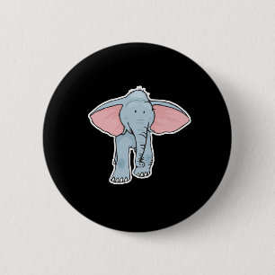 Chapa Redonda De 5 Cm bebé elefante lindo