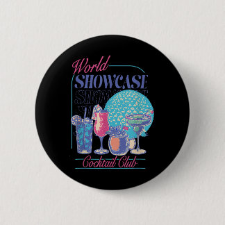 Chapa Redonda De 5 Cm Bebida Epcot World Showcase Tail Club Beber T