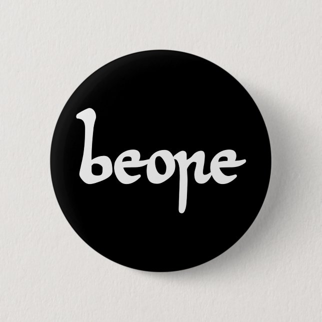 Chapa Redonda De 5 Cm Bebida inglesa antigua (Anverso)