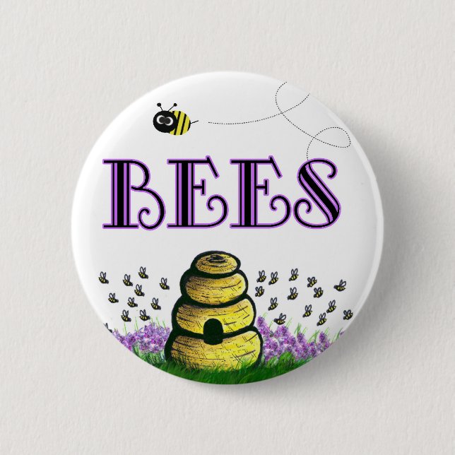 Chapa Redonda De 5 Cm BEEEEEs (Anverso)