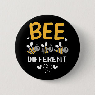 Chapa Redonda De 5 Cm Beekeeper Gift   Ser diferente