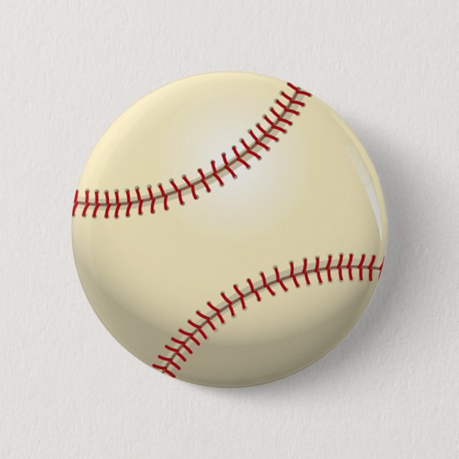 Chapa Redonda De 5 Cm Béisbol (Anverso)