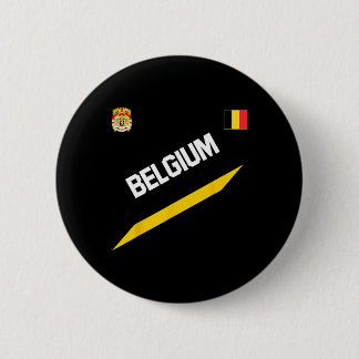 Chapa Redonda De 5 Cm Belgian Football Soccer Ball Travel Jersey Allez L