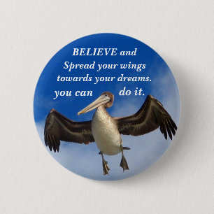 Chapa Redonda De 5 Cm Believe_Button