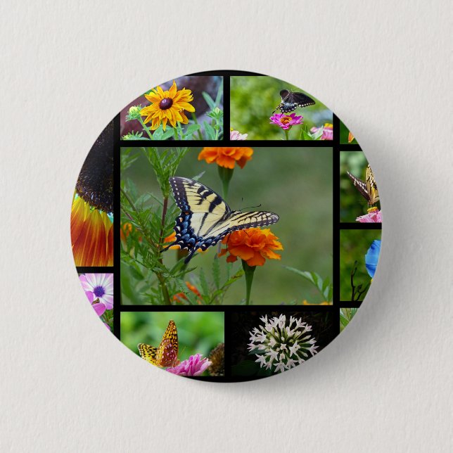 Chapa Redonda De 5 Cm Belleza de primavera (Anverso)