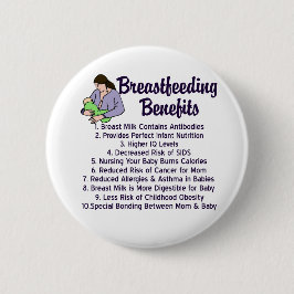 Chapa Redonda De 5 Cm Beneficios de lactancia materna