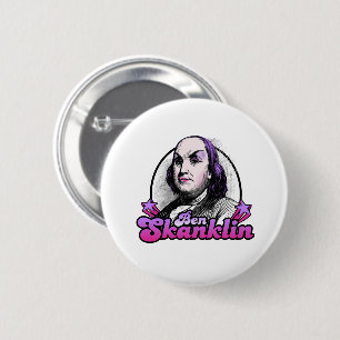 Chapa Redonda De 5 Cm Benjamin Skanklin
