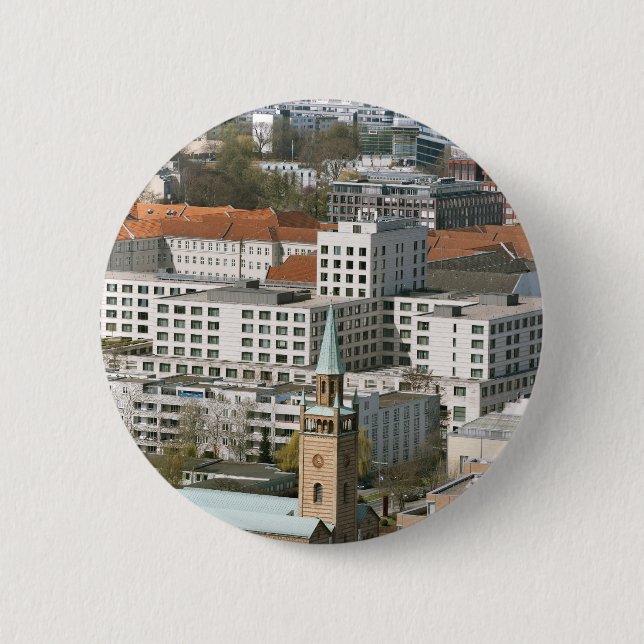 Chapa Redonda De 5 Cm Berlín (Anverso)