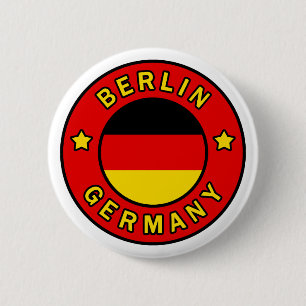 Chapa Redonda De 5 Cm Berlín Alemania