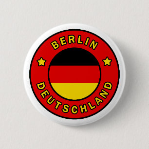 Chapa Redonda De 5 Cm Berlín Deutschland