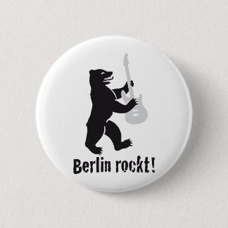 Chapa Redonda De 5 Cm berlin rockt