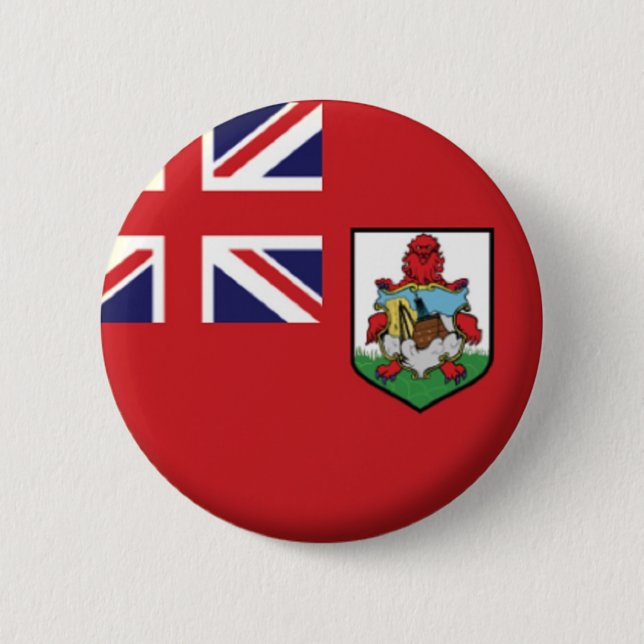 CHAPA REDONDA DE 5 CM BERMUDA PIN BACK BADGE (Anverso)