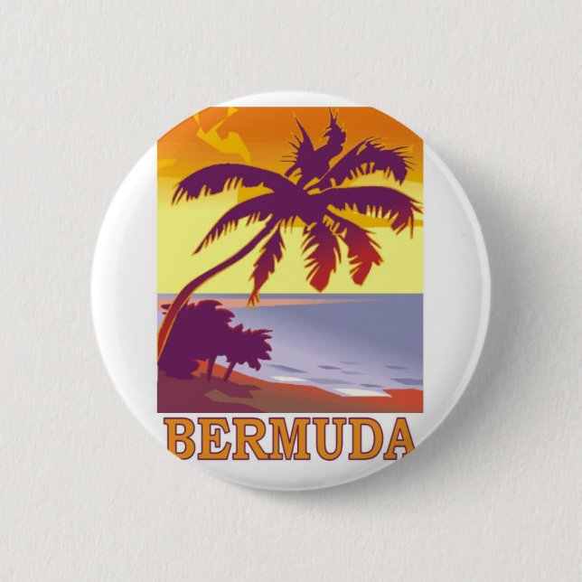 Chapa Redonda De 5 Cm Bermudas (Anverso)