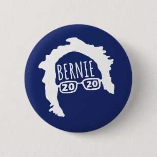 Chapa Redonda De 5 Cm Bernie Sanders 2020