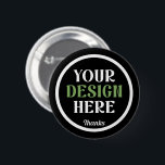 Chapa Redonda De 5 Cm beso de hershey®, único, elegante y minimalista, p<br><div class="desc">Este diseño es accesible para todos. Siéntase libre de personalizar del logotipo,  imágenes,  texto y colores según sus preferencias. Muchas gracias.</div>