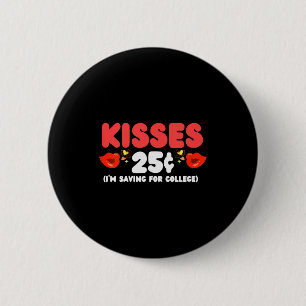 Chapa Redonda De 5 Cm Besos de niños 25 centavos Día de San Valentín div