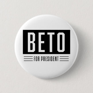 Chapa Redonda De 5 Cm Beto Presidente