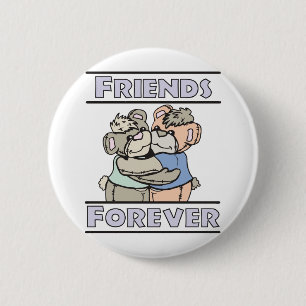 Chapa Redonda De 5 Cm bffs