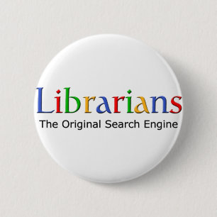 Chapa Redonda De 5 Cm Bibliotecarios - el Search Engine original