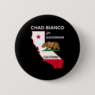 Chapa Redonda De 5 Cm Bicanco 2026 Chad Bianco Para Gobernador De Califo