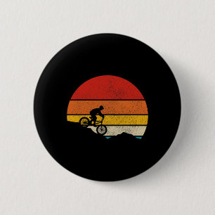 Chapa Redonda De 5 Cm Bici de montaña vintage retro downhill MTB Bi