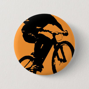 Chapa Redonda De 5 Cm Bicicleta