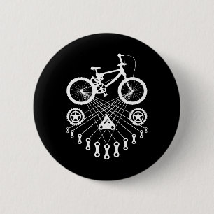 Chapa Redonda De 5 Cm Bicicleta Bici Mtb Bmx Ciclista Ciclismo Bicicleta