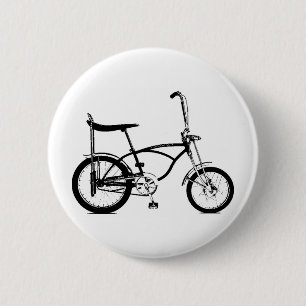 Chapa Redonda De 5 Cm Bicicleta retro bananera