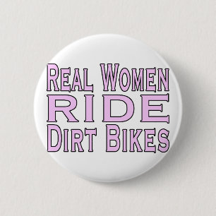 Chapa Redonda De 5 Cm Bicis del paseo de las mujeres