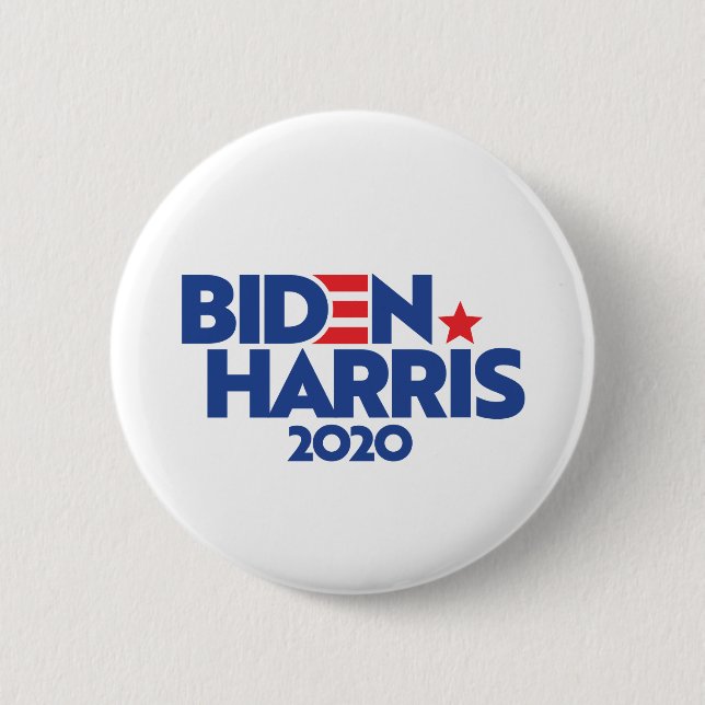 CHAPA REDONDA DE 5 CM BIDEN HARRIS 2020 (Anverso)