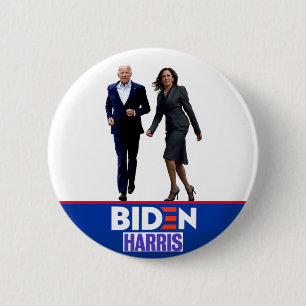 Chapa Redonda De 5 Cm Biden/Harris 2020