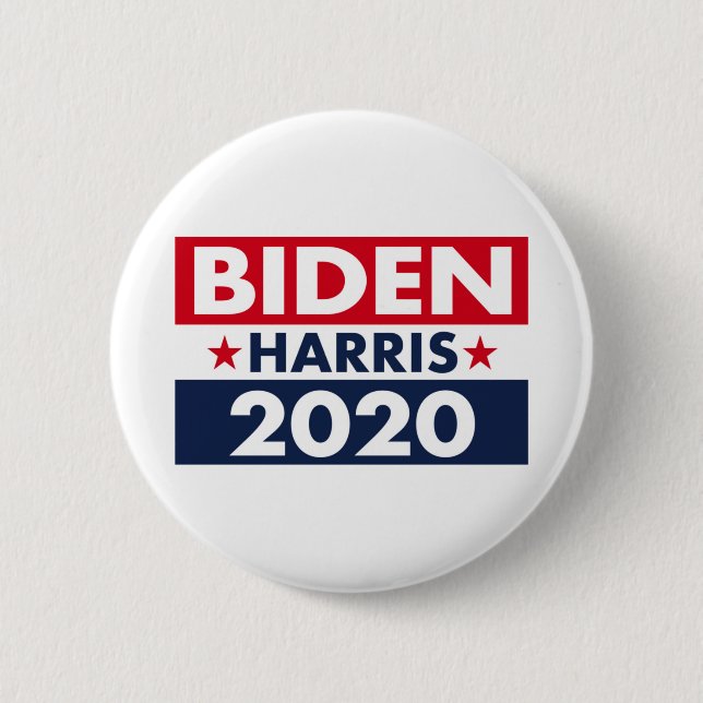 CHAPA REDONDA DE 5 CM BIDEN HARRIS 2020 (Anverso)